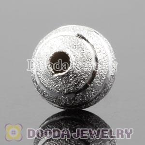 8mm handmade Style Silver Plated Copper Beads Wholesale