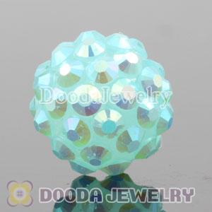 12mm Resin Pave Basketball Wives Earring Beads Wholesale