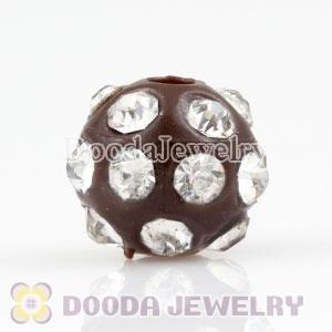 8mm handmade Style Plastic Beads with Crystal Wholesale