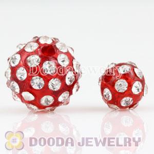 8mm handmade Style Plastic Beads with Crystal Wholesale