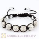 Fashion handmade Bracelets Wholesale with Silver and Crystal Disco Beads