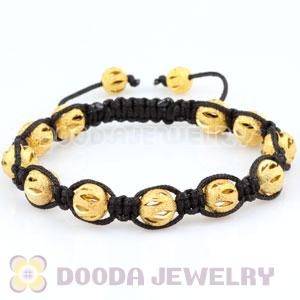 handmade Inspired Bracelet Wholesale with Gold Plated Copper hollow Ball Beads