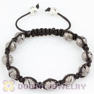 handmade Inspired Bracelet Wholesale with silver Plated Copper hollow Ball Beads