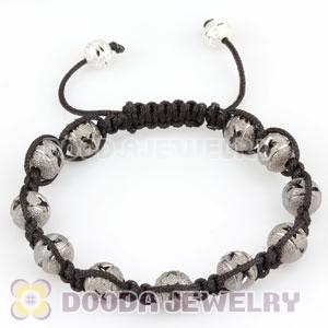 handmade Inspired Bracelet Wholesale with silver Plated Copper hollow Ball Beads