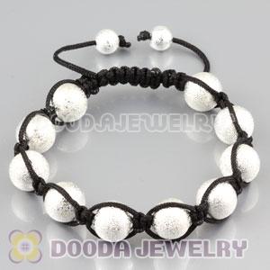 handmade Style Bracelet with Silver Plated Copper Ball Beads