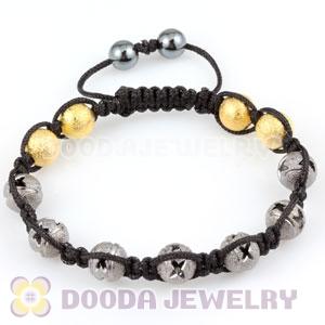 handmade Style TresorBeads Bracelets with plated Copper Beads and Hematite