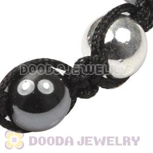 Sterling Silver Ball Beads and Hematite handmade Inspired Bracelets 