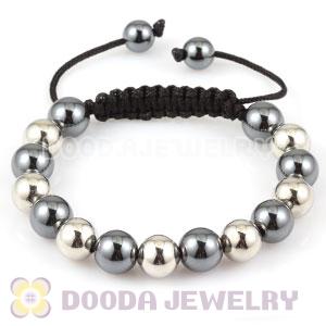 handmade Inspired TresorBeads Bracelets with silver plated Copper Beads and Hematite