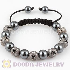 2011 handmade Style TresorBeads Bracelets with silver plated Copper Beads and Hematite