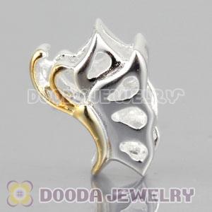 925 Sterling Silver Gracefully Dancing Butterfly Charm Beads European Compatible