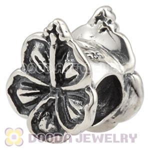 Antique 925 Sterling Silver Flower and fruit charm Beads European compatible