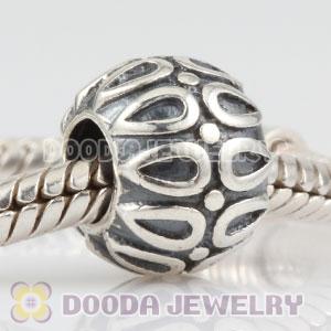 925 Sterling Silver water Droplet charm Beads