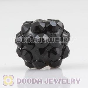 10mm handmade Style Black Plastic Beads Wholesale