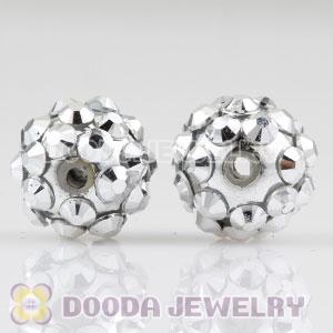 10mm handmade Style Grey Plastic Beads Wholesale