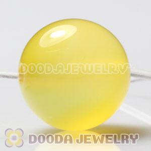 10mm handmade Style Yellow Agate Beads Wholesale