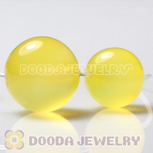 10mm handmade Style Yellow Agate Beads Wholesale