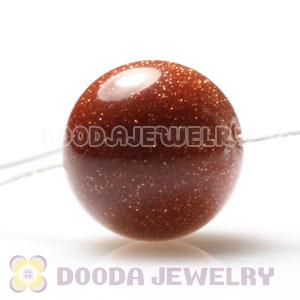 8mm handmade Style Golden stone Beads Wholesale