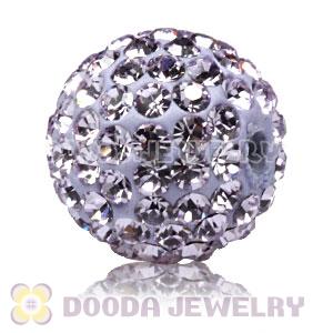 10mm handmade style Pave Lavender Czech Crystal Bead wholesale