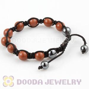 Fashion TresorBeads Healing bracelets with Golden stone and hemitite beads