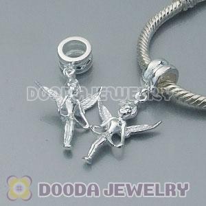 Solid Sterling Silver European Charms Dangle Angel