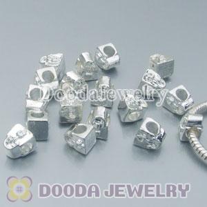 Wholesale European style silver plated beads and charms