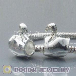 Wholesale European style silver plated beads and charms