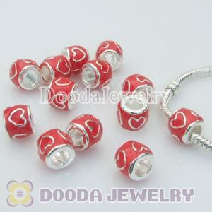 Wholesale European style silver plated beads and charms