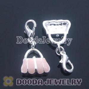 Wholesale Tscharm Jewelry Silver Plated Alloy Fashion Handbag Charms