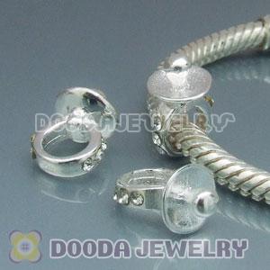 925 Solid Silver Baby Nipple Beads fit European Largehole Jewelry Bracelet