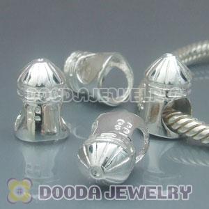 Solid Sterling Silver European Style Castte Beads and Charms
