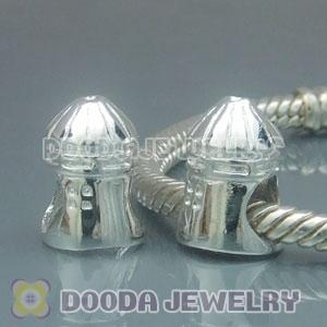 Solid Sterling Silver European Style Castte Beads and Charms