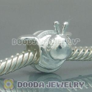 Solid Sterling Silver European Style Bee Beads and Charms