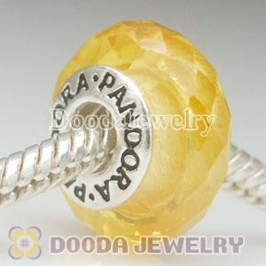 Charm Jewelry S925 silver faceted zircon stone beads, 925 ALE Jewelry stamped with screw thread core