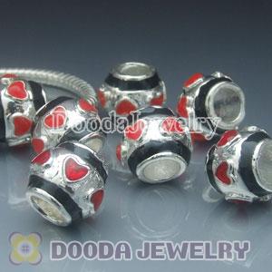 Wholesale European style silver plated beads and charms