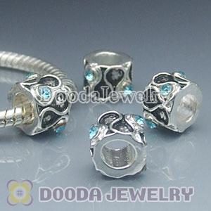 Wholesale European style silver plated beads and charms