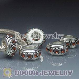 Wholesale European style silver plated beads and charms
