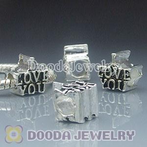 Wholesale European style silver plated beads and charms