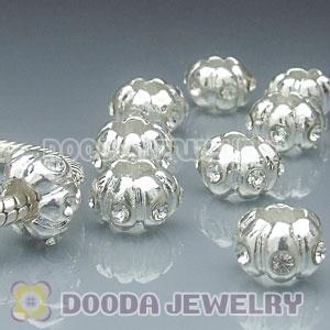 Wholesale European style silver plated beads and charms