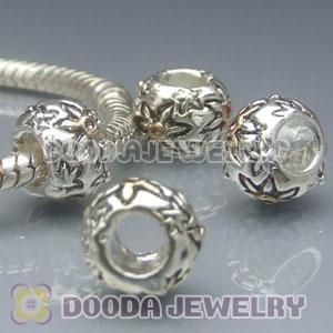 Wholesale European style silver plated beads and charms