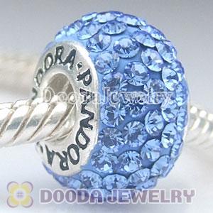 Charm Jewelry silver beads with 90 pcs crystal rhinestones-925 ALE Jewelry stamped with thread core