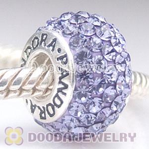 Charm Jewelry silver beads with 90 pcs crystal rhinestones-925 ALE Jewelry stamped with thread core