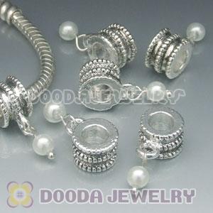Wholesale European style silver plated beads and charms