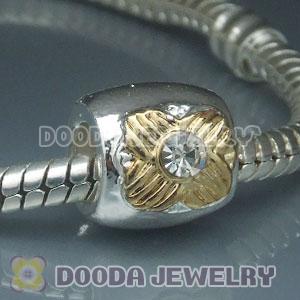 Wholesale European style silver plated beads and charms