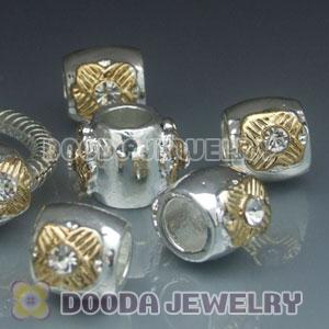 Wholesale European style silver plated beads and charms