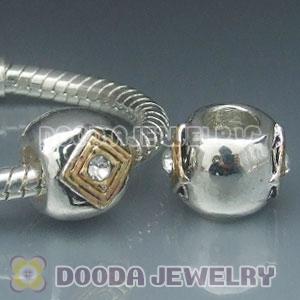 Wholesale European style silver plated beads and charms