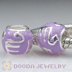 925 Sterling Silver Enamel Scorpio European Style Beads