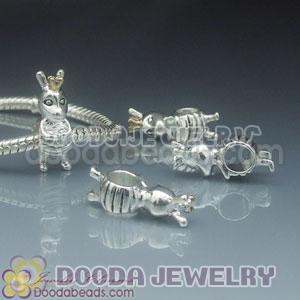 Wholesale European style silver plated beads and charms