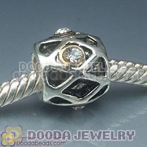 Wholesale European style silver plated beads and charms