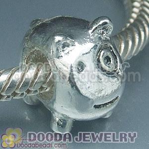 Wholesale European style silver plated beads and charms