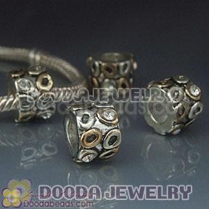 Wholesale European style silver plated beads and charms